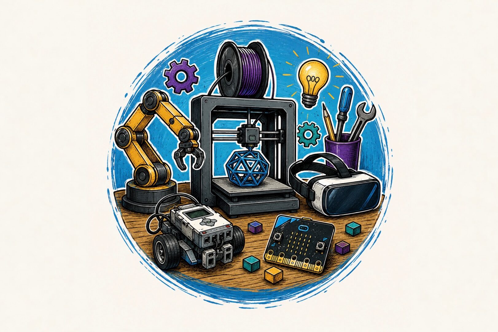 Från tomt rum till Makerspace på Kvibergsskolan